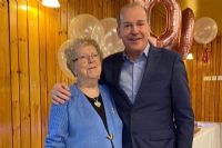 100 ans pour madame Yvette Pinard-Pouliot, une résidente de Val-des-Sources